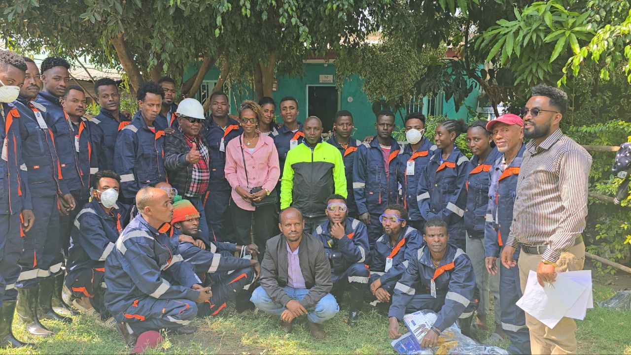 91+ colleagues building a cleaner Hawassa together